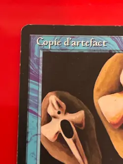 Copy Artifact FBB French Revised 1994 MTG Magic the Gathering Foreign Black Bord - Image 2
