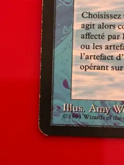 Copy Artifact FBB French Revised 1994 MTG Magic the Gathering Foreign Black Bord - Image 3