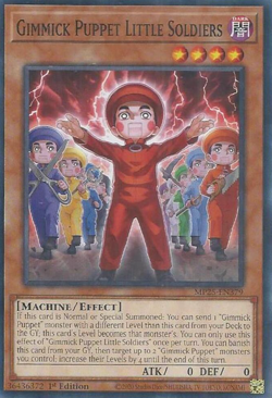 Yugioh - Gimmick Puppet Little Soldiers - MP25-EN379 - Common - NM/M - Image 1