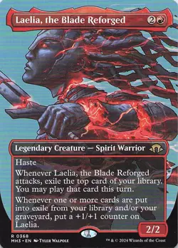 Laelia, the Blade Reforged (Borderless) Modern Horizons 3 Regular - Image 1