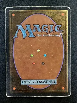 1993 MTG Gauntlet of Might Unlimited Reserved List Old School Damaged - Image 2