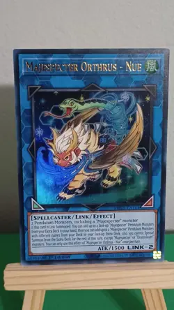 2025 Yugioh Majespecter Orthrus Nue MP25-EN164 Ultra Rare 1st Edition Fresh Pull - Image 3