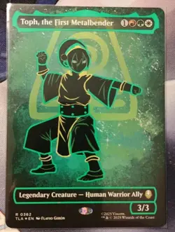 Toph, the First Metalbender (Borderless) (Neon Ink Foil) Avatar: Last Airbender - Image 1