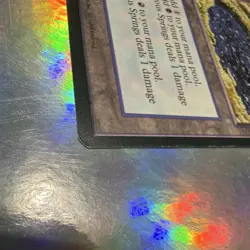 Wizards of the Coast MTG Ice Age Sulfurous Springs 1995 (LP) - Image 3