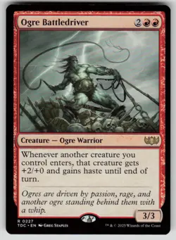 Ogre Battledriver Normal R Commander: Tarkir: Dragonstorm 227 NM - Image 1