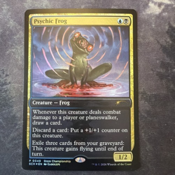 ** Psychic Frog Foil Promo Store Championship ** [NM] MTG Modern Legacy - Image 1