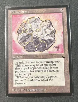 Fellwar Stone The Dark LP Magic the Gathering c - Image 1