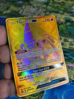 Pokemon Tapu Lele GX SV94/SV94 Hidden Fates SV Holo Rare Full Art Nm - Image 2