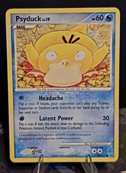 Pokemon TCG Psyduck 87/127 Platinum Regular - Image 1