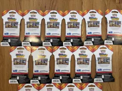 19 Pokemon Scarlet & Violet Surging Sparks Sleeved Booster Packs Factory Sealed - Image 3