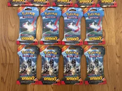 19 Pokemon Scarlet & Violet Surging Sparks Sleeved Booster Packs Factory Sealed - Image 4