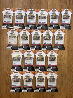 19 Pokemon Scarlet & Violet Surging Sparks Sleeved Booster Packs Factory Sealed - Image 5