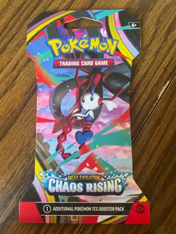 Pokemon TCG: Chaos Rising Sleeved Booster Pack NEW SEALED - Image 1