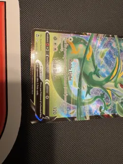 Pokemon Serperior V Full Art Ultra Rare Holo 007/195 Silver Tempest 210 HP - Image 4
