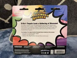 POKEMON TCG MEGA EVOLUTION ASCENDED HEROES ERIKA'S TANGELA 2 Pack Blister - Image 2