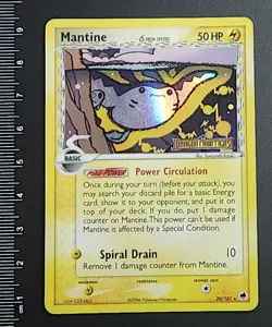 Pokemon TCG Mantine Dragon Frontiers Stamped 20/101 Delta Species-lp - Image 1