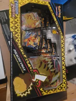 Crown Zenith Pikachu VMAX Special Collection Sealed (5 Packs & Promos) Pokemon - Image 1