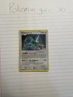 Pokemon TCG Rayquaza Legends Awakened 14 Holo Holo Rare - Image 1
