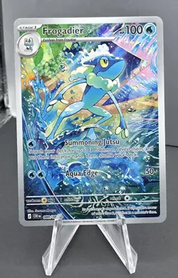 Pokemon - Frogadier 089/086 Me04: Chaos Rising Holo - Image 1