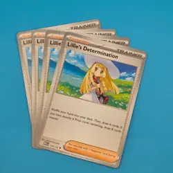 x4 Playset - Lillies Determination 119/132 Mega Evolution MEG Pokemon TCG - Image 1