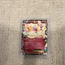 Pokemon Sylveon EX Generations Full Art Holo English 170HP RC21/RC32 - Image 1