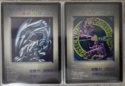 1998 Yugioh DM1 & Monster Capsule 20 Promo Cards Blue Eyes White Dragon & Games - Image 2