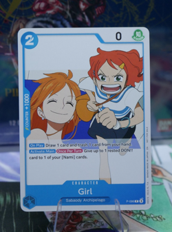 Girl (OP14 Release Event) [OP-PR - P-096] - NM TCG One Piece ENGLISH Nami - Image 1