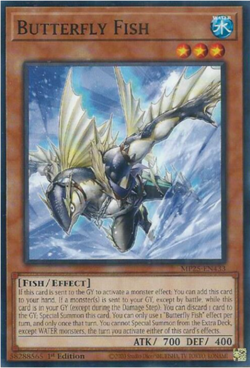 Yugioh - Butterfly Fish - MP25-EN433 - Common - NM/M - Image 1