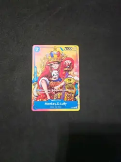 Monkey.D.Luffy (2nd Anniversary Stamped Promo) P-043 One Piece Promotion #Z1 - Image 2