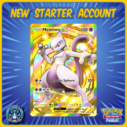 Pokemon TCG (Trading Card Game) Pocket / Crown Mewtwo EX - Image 1