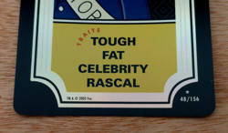 MAYOR QUIMBY 2003 The SIMPSONS TCG CCG RARE HoloFoil CARD #48 NearMINT-MINT - Image 4
