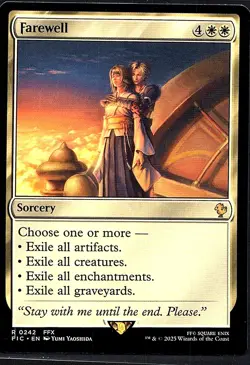 Farewell R Commander: FINAL FANTASY 242 NM Normal - Image 1