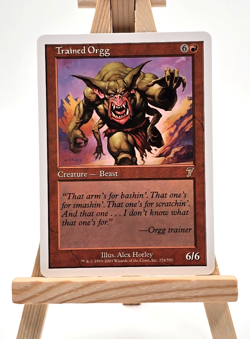 Trained Orgg Seventh Edition (7ED) Magic englisch (Trainierter Orgg) 224/350 - Image 1