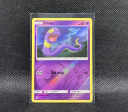 Ekans 26/68 Reverse Holo Hidden Fates Rare Near Mint Pokemon TCG Pokemon Card - Image 1