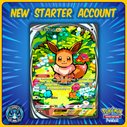 Pokemon TCG (Trading Card Game) Pocket / Immersive EEVEE EX - New ACCOUNT - Image 1