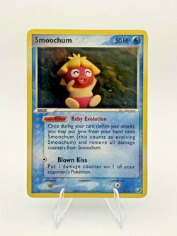 Smoochum 31/115 Unseen Forces Regular - Pokemon Vintage TCG - HP - Image 1