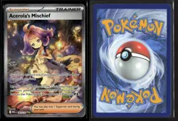 Acerola's Mischief 183/132 Special Illustration Rare Mega Evolution Pokemon NM/M - Image 3