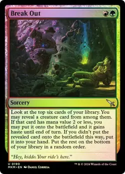 Break Out (Foil) - Karlov Manor MKM - Uncommon - MTG Magic Pack fresh - Image 1