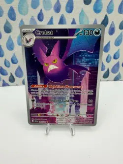 Pokemon Crobat IR Illustration Rare 093/086 Chaos Rising English NM Pack Fresh - Image 1