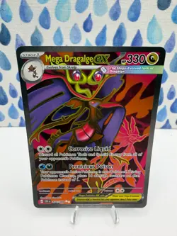 Mega Dragalge ex Ultra Rare 104/086 Pokemon Me04: Chaos Rising NM - Image 1