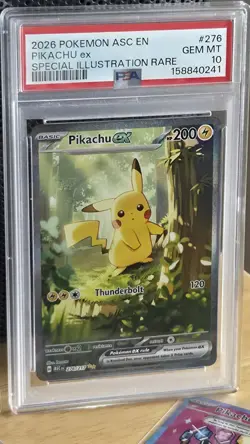 Pikachu 276/217 Pokemon Ascended Heroes - GEM MT PSA 10 - Image 2
