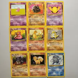 Vintage WOTC Pokemon Card Lot Base Set Jungle Fossil Legendary Authentic Bundle - Image 1