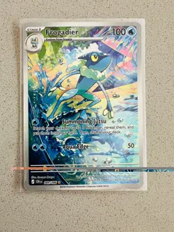 Frogadier 089/086 Illustration Rare Chaos Rising Pokemon TCG NM - Image 1