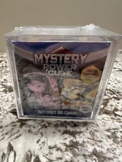 Pokemon TCG 2024 MYSTERY Power Cube 60 Cards 3 Foils Factory Sealed - Image 1