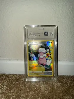 Flaffy 2022 Pokemon SWSH Silver Tempest TG03 Trainer Gallery Holo TAG 10 - Image 2