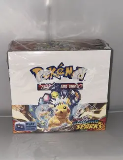 Pokemon TCG Scarlet & Violet Surging Sparks Booster Box FACTORY SEALED! - Image 1