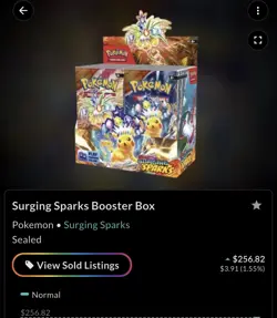 Pokemon TCG Scarlet & Violet Surging Sparks Booster Box FACTORY SEALED! - Image 2