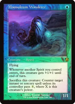 Mausoleum Wanderer (Retro Frame FOIL) - INR - Rare - Magic MTG Pack Fresh - Image 1