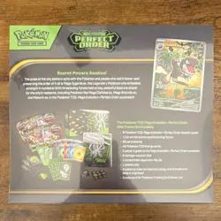 Pokemon TCG Mega Evolution Perfect Order Elite Trainer Box Promo - Image 2