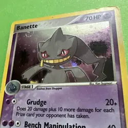 Pokemon TCG Banette TG07/TG30 Single Strike, 4/108 Holo Card Lot SWIRL - Image 3
